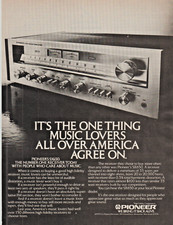 1978 Pioneer Print Ad 7.5