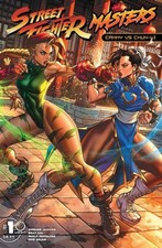 PRE-SALE: Street Fighter Masters Cammy vs Chun Li #1 (One Shot) Cover B Paolo Pa picture