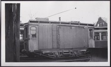 Trenton-Princeton Traction Company Shop Line Car #9 Trenton NJ photo 1935 picture