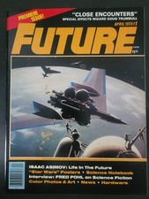 FUTURE MAGAZINE #1 1978 SCIENCE FICTION CLASSIC PREMIERE ISSUE ISSAC ASIMOV picture