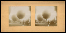 Military Balloons, ca.1890, Stereo Vintage Stereo Print, d'e Print picture