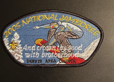 Boy Scout  2005 National Jamboree Denver Area Council Patch Winter Scene picture