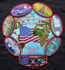 BSA TAC & Black Eagle Lodge 2023 JAMBOREE 8 PATCH SET / ONLY 100 MADE picture