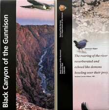 BLACK CANYON of the GUNNISON NP  NATIONAL PARK SERVICE UNIGRID BROCHURE/MAP  New picture