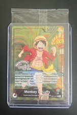 One Piece JCC Monkey D. Luffy Leader OP13-001 Holo 5000 FR 2023 picture