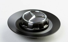  1PC Black Wheel Center Hub Cap 147mm 137mm Fit for Mercedes 5.78in 5.37in New picture