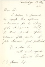 Edward Everett ALS & DS - JSA picture