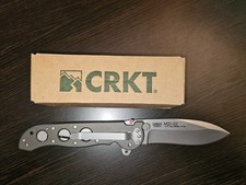 CRKT M21-02 Carson Design Folding Knife W/ Box - Aluminum Tactical Pocket Knife picture