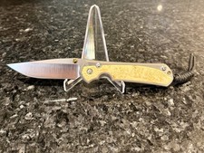 Chris Reeve Small Sebenza 31 Box Elder Inlay Polished Magnacut Blade NIB NR picture