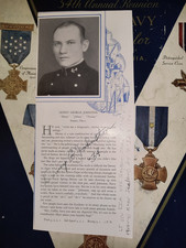 DEWEY G. JOHNSTON KIA USS REUBEN JAMES DD-245 Signed USNA 1934 Yearbook Photo picture