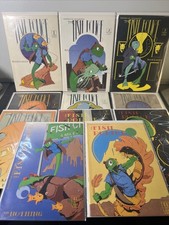 The Fish Police #1-11 Set 1985-87 Fishwrap Productions #0 Not Included Comicbook picture