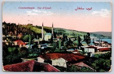 Constantinople Antique Turkiye Postcard ISTANBUL Constantinople Eyuep 1917 picture
