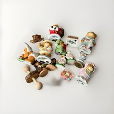 Vintage Enesco Lucy & Me Lucy Rigg Bear Figurines Mixed Lot 16 Pieces picture