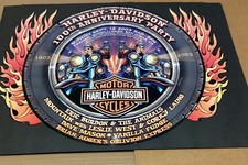2003 Emek Poster Harley Davidson Motorcycles 100th Anniversary Party California picture