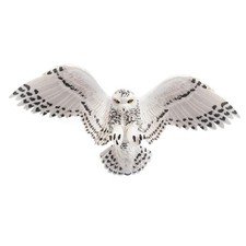Toymany Snowy Owl Figurine Collectibles Wild Animal Decoration Figurine Room picture