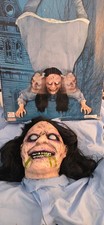 Spirit Halloween Animatronic 2014 Retired Possessed Wall Hanger Prop RARE W/ Box picture