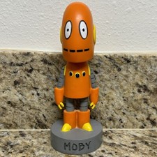 2018 BrainPoP Tim Moby The Robot Bobblehead (Very Rare & Hard to Find) picture