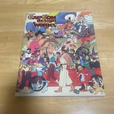 CAPCOM design WORKS Art Book Street Fighters Night Warriors Famitsu 2001 picture