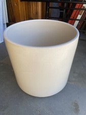 Gainey Ceramics La Verne California, U.S.A. 14” Off White Planter Pot MCM Ex Con picture