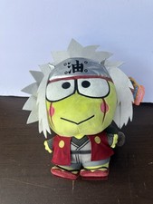 RARE Sanrio Naruto x Hello Kitty & Friends Keroppi as Jiraiya 13 inch Plush picture