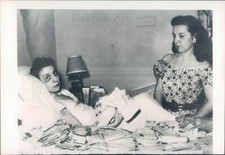 1948 Press Photo Waynesburg PA Pauline Lucas Hiccuping For 173 Days - ner32657 picture