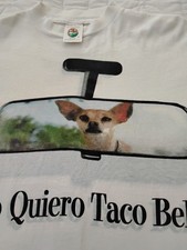 Vintage Men's XL S/S T-shirt Yo Quiero Taco Bell 1996 Made In Mexico picture