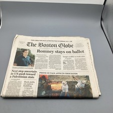 June 26, 2002 The Boston Globe War On Terror Full-Newspaper picture