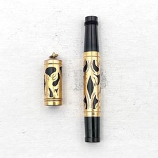 VTG Waterman 0512 1/2 VS Baby Fountain Pen Gold Filled Filigree (No Nib) AS IS picture