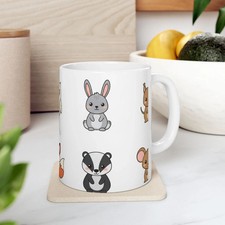 Cute Animal Coffee Mug - Coffee Lover Gift 11oz picture