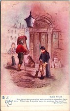 Charles Dickens Bleak House, Tuck 6051 Vintage Postcard K05 picture