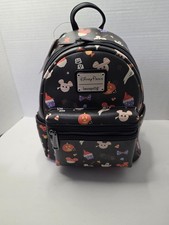 Disney Loungefly Disney Parks  Mickey Halloween Snacks Mini Backpack Ver2 (NEW) picture