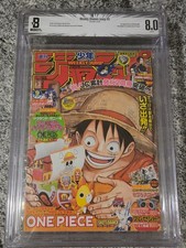 BGS 8.0 Weekly Shonen Jump 2011 9 Japanese Japan Manga One Piece 1st Shirahoshi picture