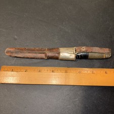 Vintage Antique Old Finnish Finland Puukko Knife w/ Sheath picture