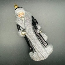 2004 Christopher Radko Black Russian Tuxedo Santa 7