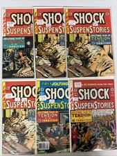 Shock Suspenstpries Lot of 6 1990's Reprint Lot Comics Reprinting EC *S6 picture