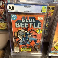 Blue Beetle #1 (1986) DC Comics CGC 9.8 Newsstand Rare picture