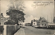 Provincetown MA Street Scene Provincetown Advocate c1900s-10s Vintage Postcard picture