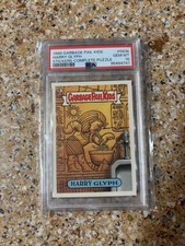 Topps 1988 Garbage Pail Kids Harry Glyph #583b Sticker Complete Puzzle PSA picture