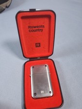 Vintage Rowenta Country Lighter RO 413 Germany Pocket Gas Cigarette In Box picture