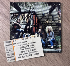 Little Big Town signed CD insert of 
