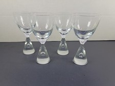 HOLMEGAARD Princess Teardrop WINE Cordial Glasses Set of 4 picture