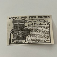 Hoosier Stove Co. Hoosier Ranges and Heaters Marion IN 1912 Ad SAG9-M8 picture
