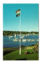Guest quarters a seacoast lodge and Cottage units york ME VTG postcard Unp picture