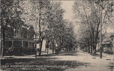 West Mechanic Tompkins Street Shelbyville Indiana IN Car Houses 1910s Postcard picture