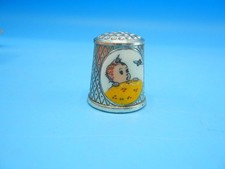 Vintage 1984 LTD West Germany Versilbert Silverplate Thimble Hummel picture