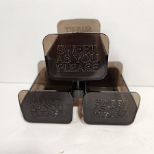 Vintage Sweet N Low Glass Advertising Sugar Packet Holder picture