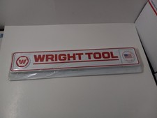  NOS Wright Tools  Display Sign Hardware Store Advertising picture