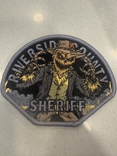 Riverside County Sheriff 2026 Halloween collectors patch picture