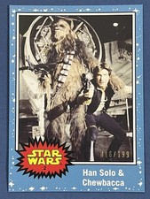 2018 Topps Star Wars San Diego Comic Con Promo /199 HAN SOLO & CHEWBACCA #2 picture