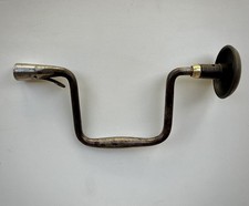 Antique Wilson Mfg Co Bit Brace Drill - New London CT - Pre-Civil War 1830s picture